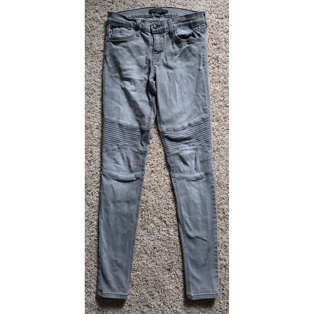 Flying Monkey Platinum Gray Women's Jeans L7721 Size 28 Alt Shop Made in USA